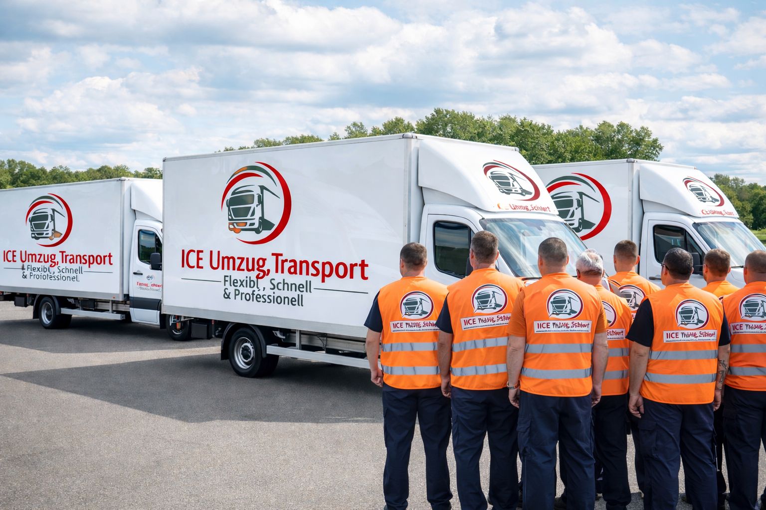 ICE Umzug Fahrzeug