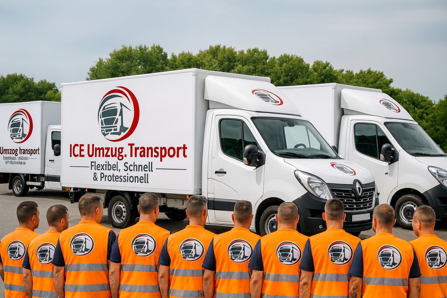 ICE Umzug Fahrzeug